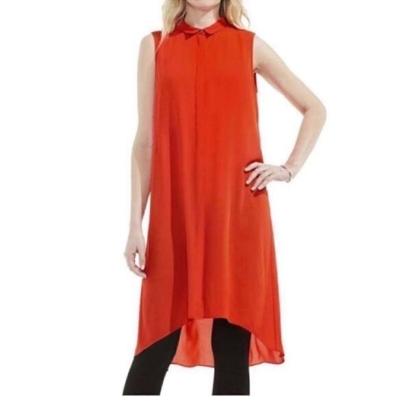 Vince Camuto Red Hot Tunic(Size Small) - Picture 1 of 5